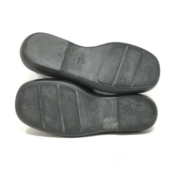 Gucci Ankle Boots Booties Size 36 C/6 C Wide Black - Picture 9 of 10